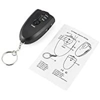 CloverLucky Professional Portable Keychain Design LED Alcohol Breath Tester Breathalyzer Alcohol Analyzer Diagnostic…